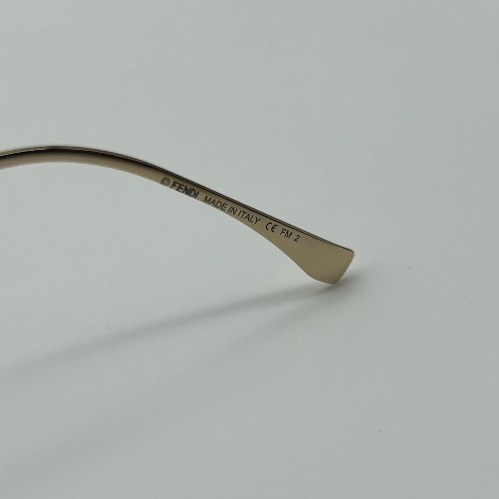 Fendi CAT EYE FF 0261/S gold/brown pink shaded (000/53) Sunglasses New box cloth - Picture 8 of 14